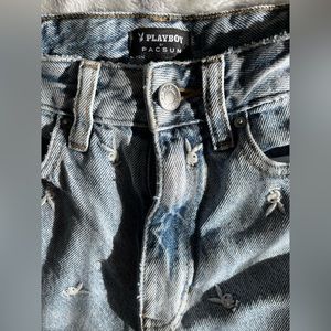 Playboy embroidered jeans from pacsun